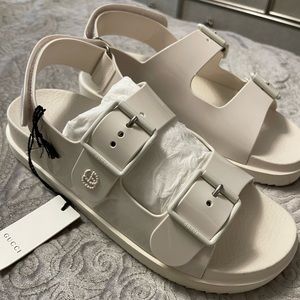 Women's sandal with mini Double G